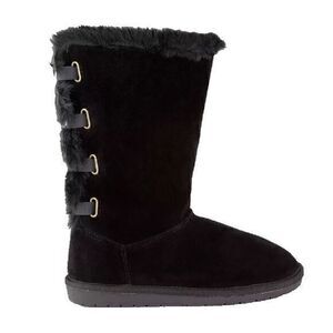 Sugar Women's‎ Panthea Fuzzy Winter Tall Boots Black Size 8 NEW